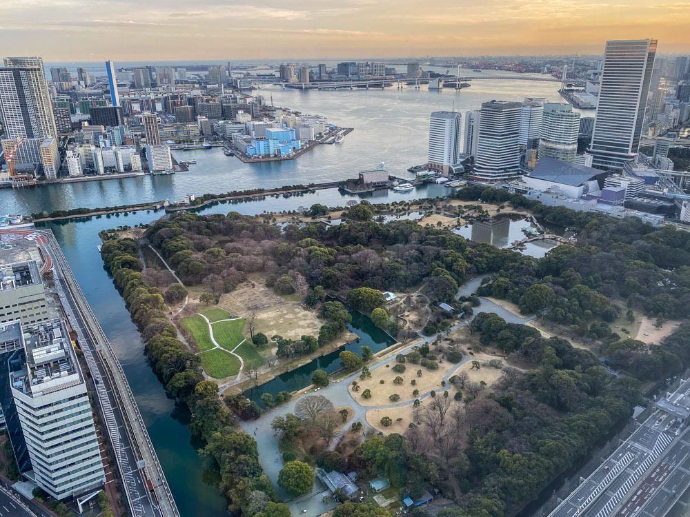 Tokyo view Caretta Shiodome